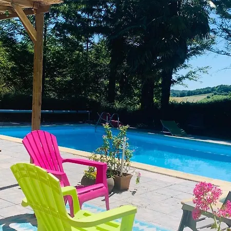 펜션 Le Bellevue Avec Piscine Privative - Climatisation