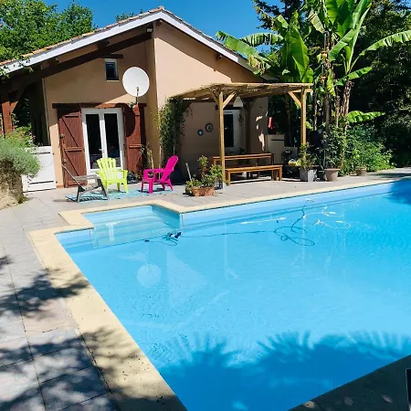Le Bellevue Avec Piscine Privative - Climatisation 펜션 *