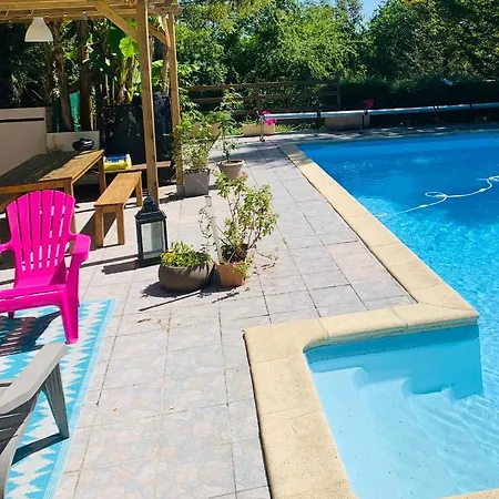 Le Bellevue Avec Piscine Privative - Climatisation 펜션